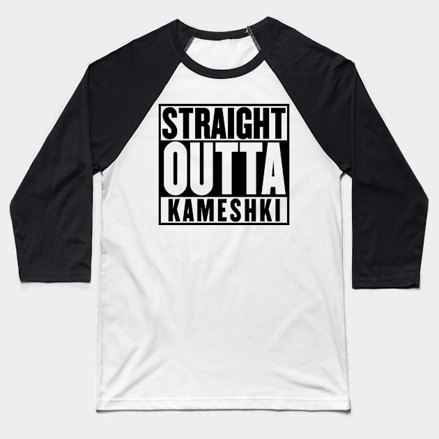 Kameshki Battle Royale t-shirt Baseball T-Shirt by mangobanana